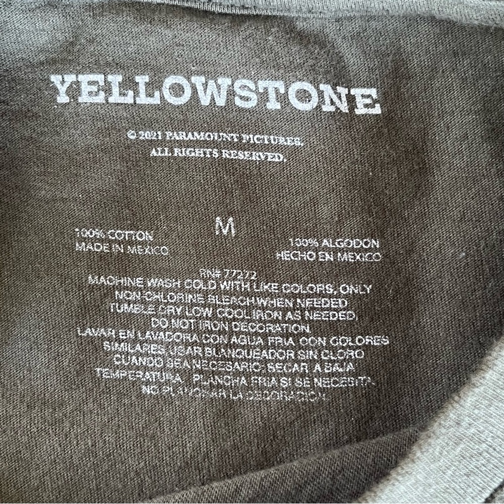 Yellowstone Rip Themed Graphic Tee “Don’t Make Me Send Rip” - Picture 8 of 8